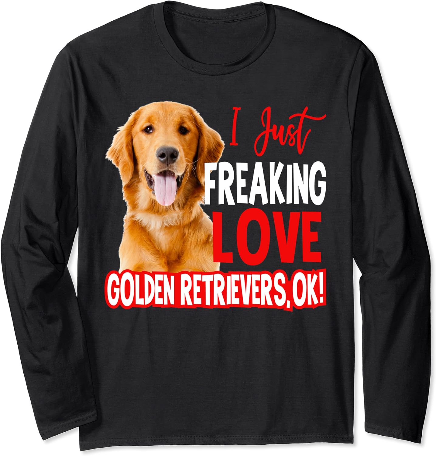 Golden Retriever Lovers Gifts Funny Golden Retriever Long